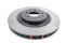 DBA DBA42767 - Smooth-Plain 4000 Series Black Brake Rotor with Kangaroo Paw Vanes, Sold Individually