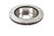DBA DBA43109S - Slotted 4000 T3 Black Brake Rotor with Kangaroo Paw Vanes