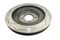 DBA DBA4506S - Slotted 4000 T3 Black Brake Rotor with Curved Vanes