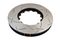 DBA DBA52828.1LS - Slotted 5000 T3 Black Brake Rotor Ring with Curved Vanes