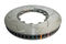 DBA DBA52828.1RS - Slotted 5000 T3 Black Brake Rotor Ring with Curved Vanes