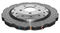 DBA DBA52835WSLVXD - Drilled and Dimpled 5000 XD Clear Anodized 2 Piece Brake Rotor with Kangaroo Paw Vanes