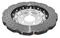 DBA DBA52836WSLVXD - Drilled and Dimpled 5000 XD Clear Anodized 2 Piece Brake Rotor with Kangaroo Paw Vanes
