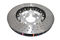 DBA DBA52844SLVXD - Drilled and Dimpled 5000 Series XD Clear Anodized 2 Piece Brake Rotor with Kangaroo Paw Vanes, Sold Individually