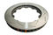 DBA DBA52923.1LS - Slotted 5000 T3 Black Brake Rotor Ring with Curved Vanes