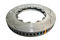 DBA DBA52973.1LS - Slotted 5000 T3 Black Brake Rotor Ring with Curved Vanes
