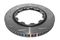 DBA DBA52975.1LS - Slotted 5000 T3 Black Brake Rotor Ring with Curved Vanes