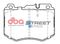 DBA DB15182SS - Street SS Brake Pads, 2 Wheel Set