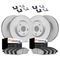 Dynamic Friction 4614-63021 - Brake Kit - Geostop Rotors and 5000 Euro Ceramic Brake Pads with Hardware