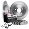 Dynamic Friction 6512-63117 - Brake Kit - Quickstop Rotors and 5000 Brake Pads with Hardware