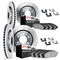 Dynamic Friction 6514-63000 - Brake Kit - Quickstop Rotors and 5000 Brake Pads with Hardware