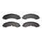 Dynamic Friction 1400-2250-01 - Ultimate Duty Performance Brake Pads with Hardware