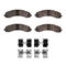Dynamic Friction 1400-2224-01 - Ultimate Duty Performance Brake Pads with Hardware