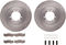 Dynamic Friction 6212-44005 - Brake Kit - Quickstop Rotors and Heavy Duty Brake Pads With Hardware