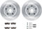 Dynamic Friction 6212-46079 - Brake Kit - Quickstop Rotors and Heavy Duty Brake Pads With Hardware