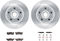 Dynamic Friction 6212-46080 - Brake Kit - Quickstop Rotors and Heavy Duty Brake Pads With Hardware