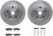 Dynamic Friction 6212-47280 - Brake Kit - Quickstop Rotors and Heavy Duty Brake Pads With Hardware