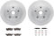 Dynamic Friction 6212-47298 - Brake Kit - Quickstop Rotors and Heavy Duty Brake Pads With Hardware