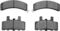 Dynamic Friction 6212-48117 - Brake Kit - Quickstop Rotors and Heavy Duty Brake Pads With Hardware