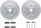Dynamic Friction 6212-51001 - Brake Kit - Quickstop Rotors and Heavy Duty Brake Pads With Hardware