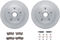 Dynamic Friction 6212-51002 - Brake Kit - Quickstop Rotors and Heavy Duty Brake Pads With Hardware