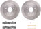 Dynamic Friction 6212-47124 - Brake Kit - Quickstop Rotors and Heavy Duty Brake Pads With Hardware