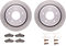 Dynamic Friction 6212-47173 - Brake Kit - Quickstop Rotors and Heavy Duty Brake Pads With Hardware