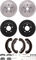 Dynamic Friction 6284-48211 - Brake Kit - Quickstop Rotors and Heavy Duty Brake Pads With Hardware