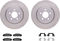 Dynamic Friction 6212-39107 - Brake Kit - Quickstop Rotors and Heavy Duty Brake Pads With Hardware