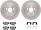 Dynamic Friction 6212-39115 - Brake Kit - Quickstop Rotors and Heavy Duty Brake Pads With Hardware