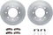 Dynamic Friction 6212-48020 - Brake Kit - Quickstop Rotors and Heavy Duty Brake Pads With Hardware