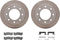 Dynamic Friction 6212-48052 - Brake Kit - Quickstop Rotors and Heavy Duty Brake Pads With Hardware