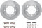 Dynamic Friction 6212-48374 - Brake Kit - Quickstop Rotors and Heavy Duty Brake Pads With Hardware