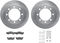 Dynamic Friction 6212-40288 - Brake Kit - Quickstop Rotors and Heavy Duty Brake Pads With Hardware
