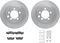 Dynamic Friction 6212-40309 - Brake Kit - Quickstop Rotors and Heavy Duty Brake Pads With Hardware
