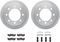 Dynamic Friction 6212-40420 - Brake Kit - Quickstop Rotors and Heavy Duty Brake Pads With Hardware