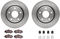 Dynamic Friction 6212-40468 - Brake Kit - Quickstop Rotors and Heavy Duty Brake Pads With Hardware