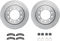 Dynamic Friction 6212-40474 - Brake Kit - Quickstop Rotors and Heavy Duty Brake Pads With Hardware