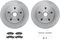 Dynamic Friction 6212-54257 - Brake Kit - Quickstop Rotors and Heavy Duty Brake Pads With Hardware