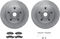 Dynamic Friction 6212-56031 - Brake Kit - Quickstop Rotors and Heavy Duty Brake Pads With Hardware