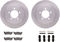 Dynamic Friction 6212-54017 - Brake Kit - Quickstop Rotors and Heavy Duty Brake Pads With Hardware