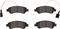 Dynamic Friction 6212-40504 - Brake Kit - Quickstop Rotors and Heavy Duty Brake Pads With Hardware