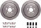 Dynamic Friction 6212-55053 - Brake Kit - Quickstop Rotors and Heavy Duty Brake Pads With Hardware