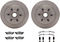 Dynamic Friction 6212-40348 - Brake Kit - Quickstop Rotors and Heavy Duty Brake Pads With Hardware