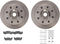Dynamic Friction 6212-40357 - Brake Kit - Quickstop Rotors and Heavy Duty Brake Pads With Hardware