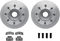 Dynamic Friction 6212-40381 - Brake Kit - Quickstop Rotors and Heavy Duty Brake Pads With Hardware