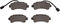 Dynamic Friction 6212-40513 - Brake Kit - Quickstop Rotors and Heavy Duty Brake Pads With Hardware