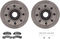 Dynamic Friction 6212-48234 - Brake Kit - Quickstop Rotors and Heavy Duty Brake Pads With Hardware