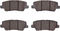 Dynamic Friction 4312-46040 - Brake Kit - Coated Brake Rotors and 3000 Ceramic Brake Pads with Hardware