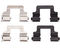 Dynamic Friction 4314-73042 - Brake Kit - Coated Brake Rotors and 3000 Ceramic Brake Pads with Hardware